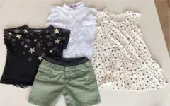 《値下げしました》夏服　女の子用　130㎝　4点まとめ売り