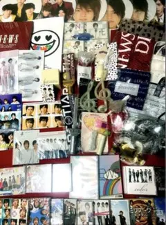 NEWS 画像①②③ DVD.CD.公式写真.バッグ.銀テ 等 まとめ売り