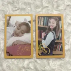 TWICE ジヒョ What Is Love? 封入 トレカ