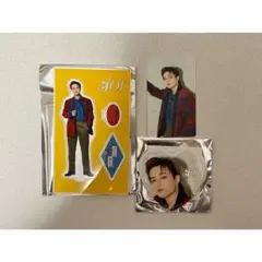 JO1 鶴房汐恩 109 アクスタ トレカ 缶バッジ