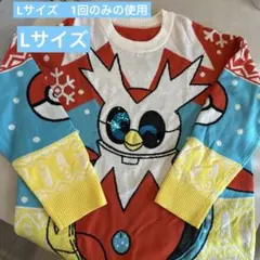 ポケモンセンター限定 テツノツツミ クリスマスセーター L