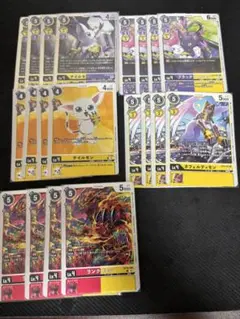 テイルモン　４枚セット　デジモンカード