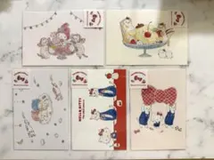 トコロコムギ　サンリオ　ポストカード　5枚セット　キティ