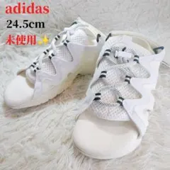 未使用 adidas ASTIR 24.5cm アスタースポーツサンダル 白のサムネイル