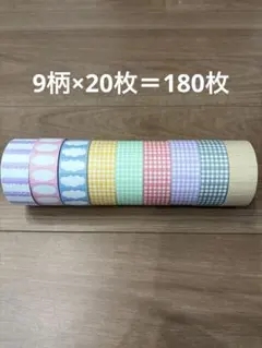 ラベラーシール　スタンプマルシェ