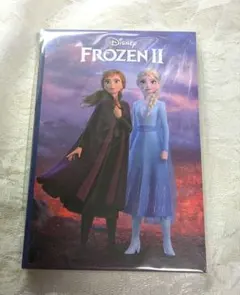 ディズニー　一番くじ　happyくじ　アナ雪　G賞　ポストカードブック