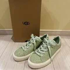 UGG グリッター スニーカー ライトグリーン　新品のサムネイル