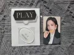 MISAMO 『PLAY』 フォトカード付きアクリルフォトスタンド