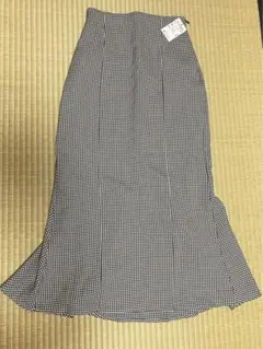 マーメイドスカート　チェック柄　MAJESTIC LEGON