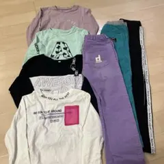 キッズ服 7点セット Tシャツ パンツ