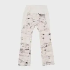 ギャップ【XS】ストレッチパンツ　クロップド丈　総柄　ヨガ　スポーツ