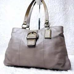 COACH Soho Tote Bag Gray Y2K archiveのサムネイル