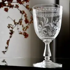 希少美★オールドバカラBACCARATフジェール ウォーター／ワイングラス 美品