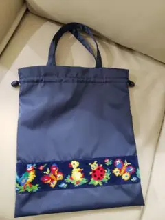 フェイラーハイジ　学校フェイラー シューズバック　巾着しぼり　ハイジ柄