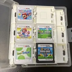 3DS・DSソフト5本セット マリオ ヨッシー マリオパーティのサムネイル