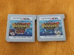 ニンテンドー3DS ゲームソフトまとめ売り 妖怪ウォッチバスターズ2 2本セット