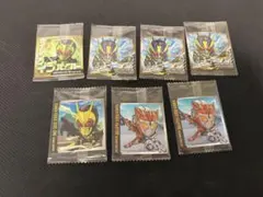 仮面ライダーゼロワン　仮面ライダーシール ウエハース 7枚まとめ売り
