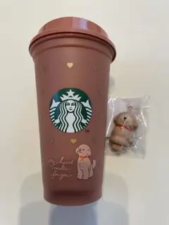 スタバ バレンタイン カラーチェンジングリユーザブルカップ473ml ベアリスタ