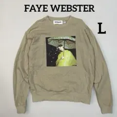 Faye Webster フェイ・ウェブスター　スウェット　トレーナー　Lサイズ