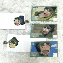 【小平太、長次】忍たま メモリーカットステッカー 前髪クリップ