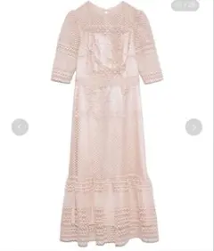 セルフォード フィッシュテール　ワンピース　ドレス　レース　マーメイド　ピンク