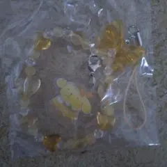 ポムポムプリン　サンリオキャラクターズ きらきらビーズチャーム