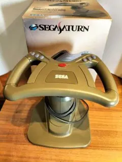 セガサターン レーシングコントローラー HSS-0115 外箱付き