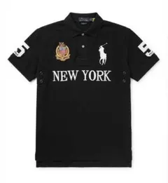 Polo Ralph Lauren ポロシャツ ブラック NEW YORKのサムネイル