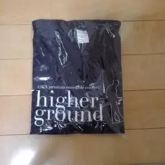 ASKA higher ground Tシャツ L ネイビー