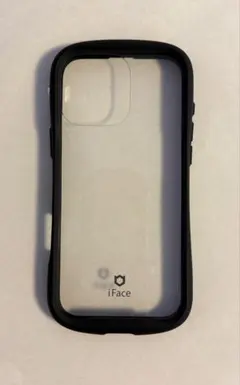 iFace iPhone用ケース 透明 ブラック　iPhone16promax
