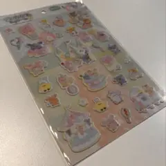 ぷっくりシール　遊園地