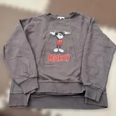 GLOBAL WORK ミッキー トレーナー M