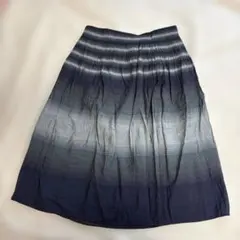 COMME CA ISM グラデーション フレアスカート Lのサムネイル