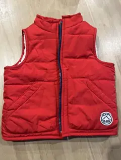 GAP 赤 ボア裏地 ベスト