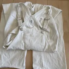 グローバルにワークホワイトオーバーオール