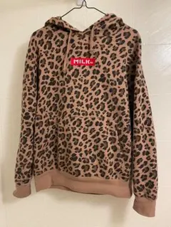 美品 MILKFED. ミルクフェド ヒョウ柄 パーカー ユニセックス Sサイズのサムネイル