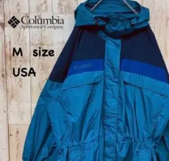 【送料無料】USA Columbia 刺繍ロゴ ナイロンジャケット レディース