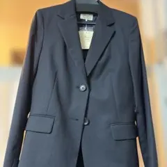 アリスバリー　スーツ　濃紺　ウール混