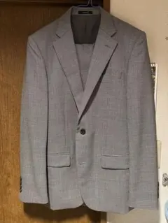 コムサイズム　スーツ　千鳥柄