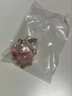 サンリオ　ガチャ　ラテクマ　めじるしアクセサリー　ラテクマ　マイメロディ