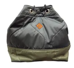 ターンミーオンTURN ME ON キルティング 巾着ポーチ 撥水加工 バッグ