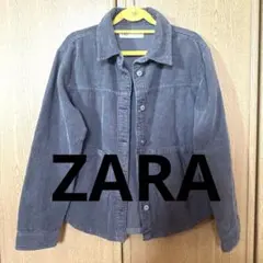 タイムセール‼︎美品‼︎1回着　ZARA キッズ　152 コーデュロイオーバーシャツ
