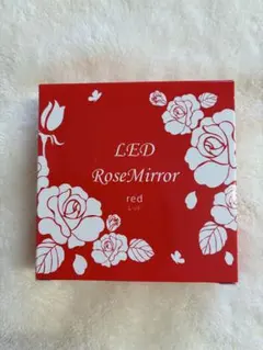 フォーデイズのLED ローズコンパクトミラー(付属ケーブル付きtypeC)USB