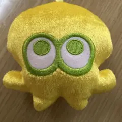 スプラトゥーン3 ダイカットコインケース　タコ　イエロー　ポールチェーン付き