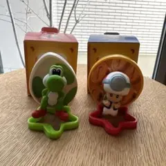 マクドナルドハッピーセット　ヨッシー キノピオ　マリオギャラクシーのサムネイル