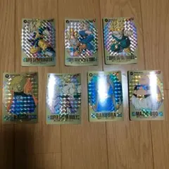 ドラゴンボールZ カードダス キャラクターズコレクションキラ7枚ノーマル19枚