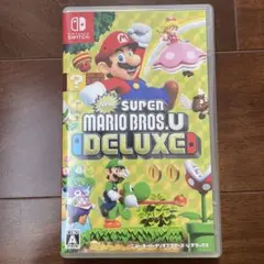 美品　Switch ソフト　New スーパーマリオブラザーズ U デラックス