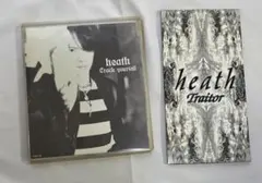XJAPAN　HEATHソロシングル2枚セット　初回生産分　初回特典あり