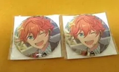 あんスタ　イベコレ　缶バッジ　スバル　2点セット