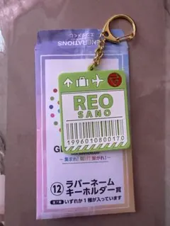 佐野玲於 ラバーキーホルダー